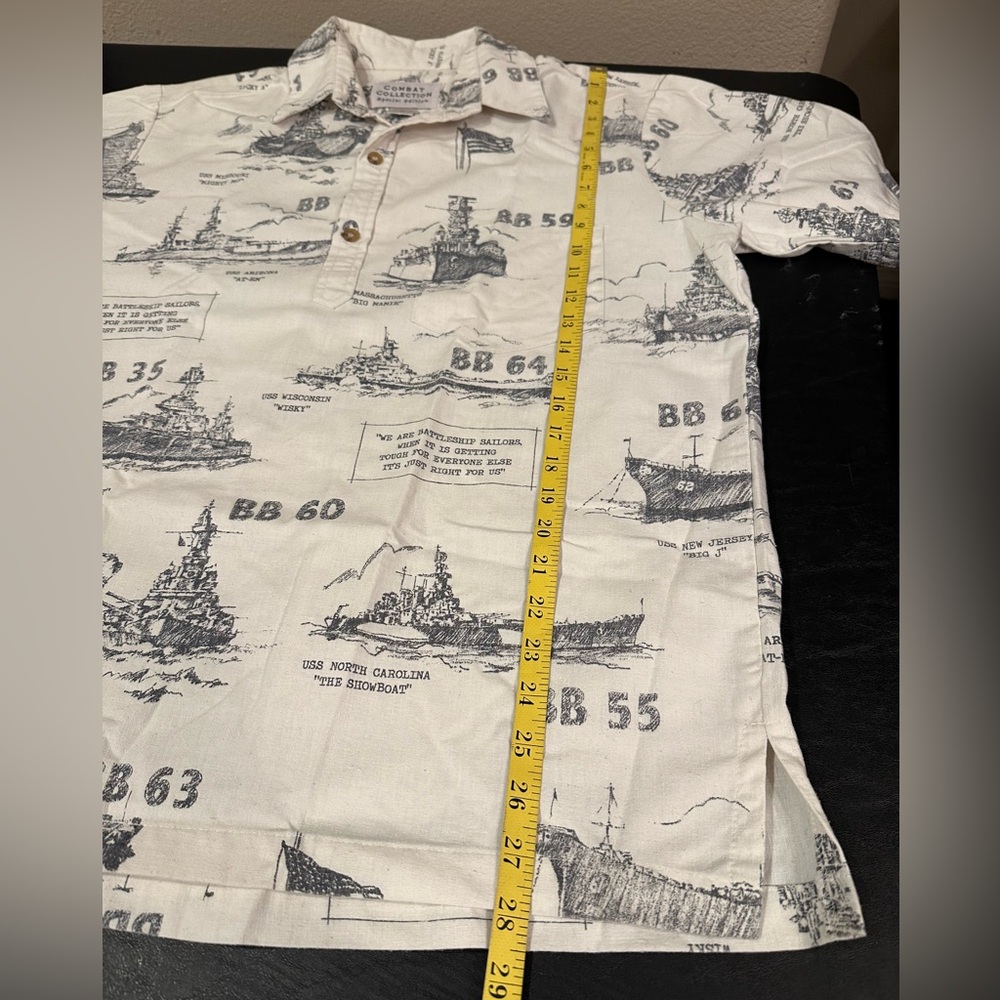 Combat Collection Men's Battleship Shirt M - Picture 6 of 6